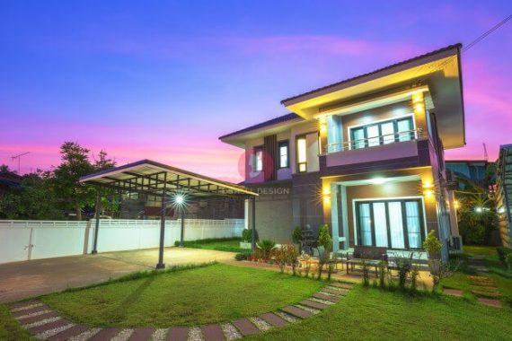 modern house exterior